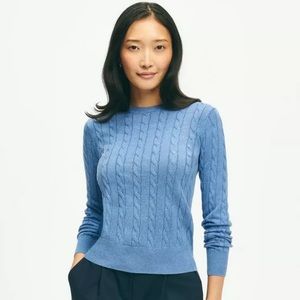 Brooks Brothers cable knit sweater 346